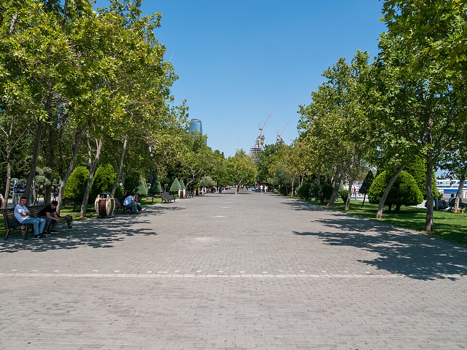 Baku Boulevard seafront promenade