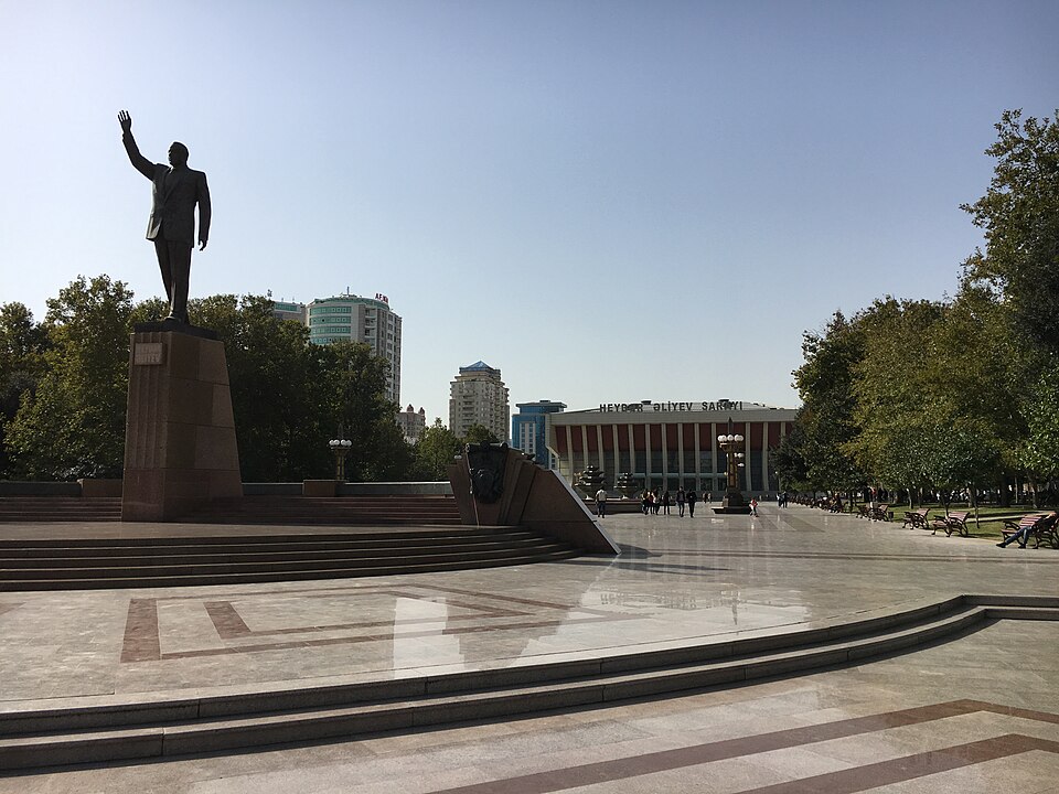Heydar Aliyev Palace concert hall and plaza
